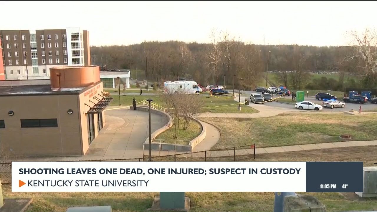 Shooting leaves one dead, one injured; suspect in custody - YouTube