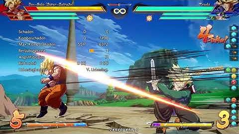 Trunks 1.28 Stupid setup against down tech
