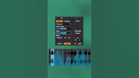 how to make glitched easily in ableton #sounddesign #ableton #glitch