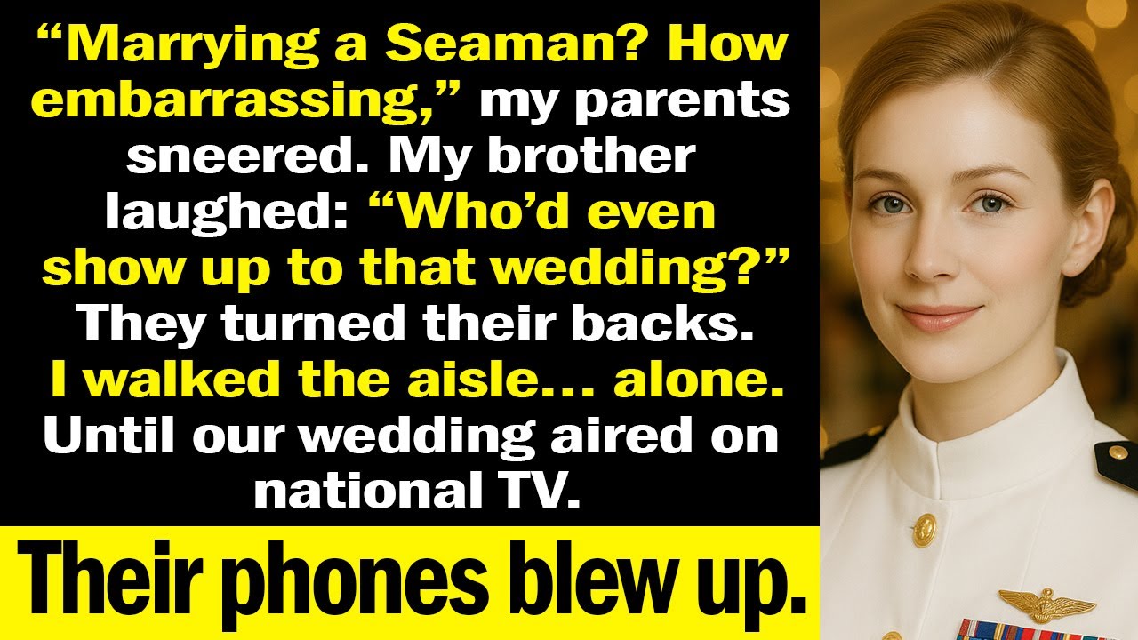 Мои родители издевались над моим женихом-«моряком», пока нашу свадьбу не показали по национальном...