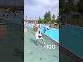 プールサイドで2時間踊り続ける男がヤバすぎる… The guy dancing non-stop by the pool for two hours is absolutely insane🌊