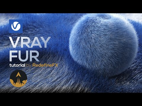 Quick Vray 5 Fur Tutorial in 3Ds Max #RedefineFX