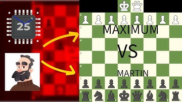 NormalChess part 2: Can Maximum Beat Martin with only a queen and pawns??