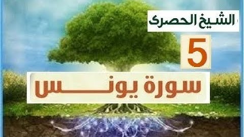 المصحف المعلم الشيخ الحصري سورة يونس الجزء الحادي عشر الوجه11