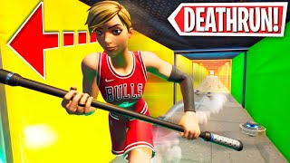 This IMPOSSIBLE Deathrun Made Me RAGE QUIT!! (Fortnite Creative Mode)