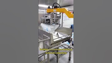 Build unmanned workshops and automate packaging.#Unpacking #Polyethylene #robots