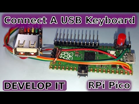 Connect A USB Keyboard To A Raspberry Pi Pico