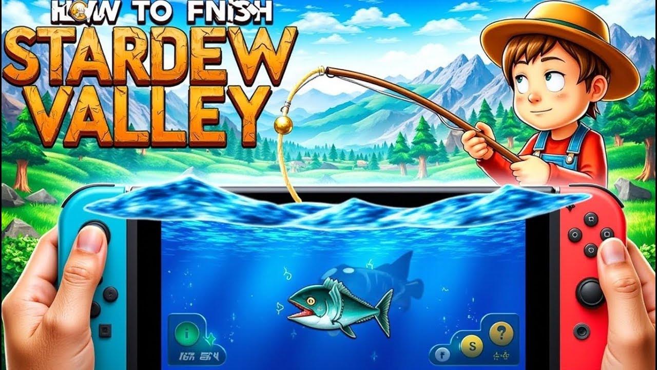 How to Fish Stardew Valley Switch #2 #wikihow8 #howto - YouTube