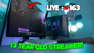 the day in A life of a 13 YEAR OLD Streamer!