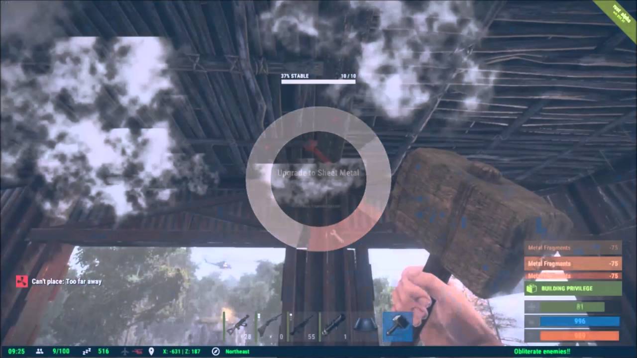 Rust chopper pvp - YouTube