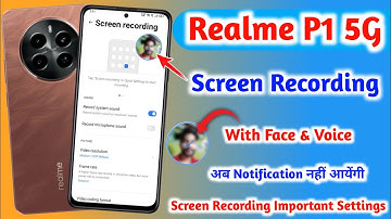 How To Record Screen In Realme p1 5G || Realme p1 5G Me Screen Recording Kese Kare ||