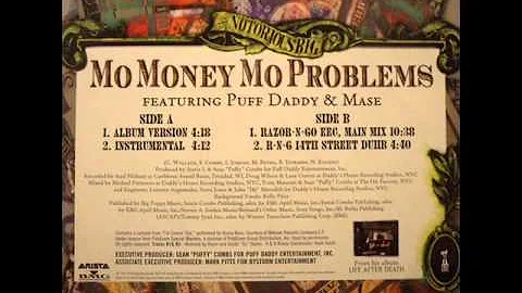 NOTORIOUS BIG - MO MONEY MO PROBLEMS