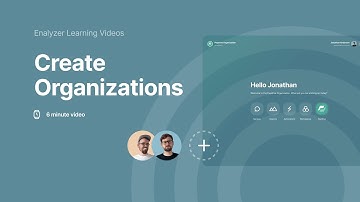 Create Organizations | Enalyzer