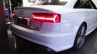 아우디 A6 55Tdi 콰트로 스포츠 오토모티브 하이앤드 6.0 액티브사운드 장착 디젤 가솔린 전차종 설치가능 양군모터스