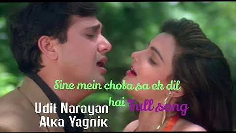 Sine me chhota sa ek dil hai, Tum usake jajbaat ho full song (Udit narayan, Alka yagnik)