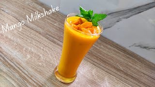 Quick And Easy Thick Mango Milkshake Milkshake Recipes Summer Drink Recipes Ep543