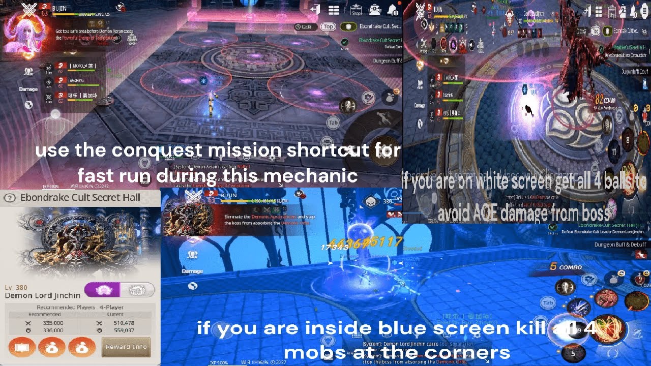 Blade & Soul Revolution (BNSR10) Ebondrake Cult Secret Hall Guide