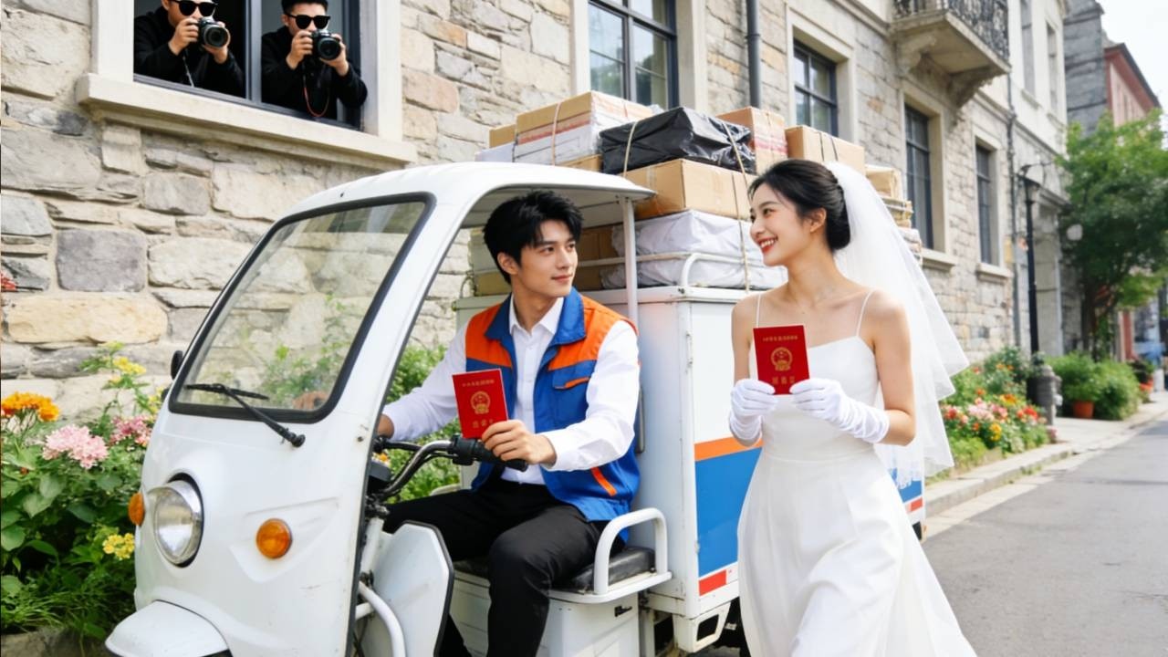 رئيس تنفيذي يتنكر كسائق لاختيار حبيبتة… ليكتشف أنها الوريثة الحقيقية