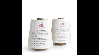 100% cotton yarn combed compact spinning raw white color from Deyuanchang Textile