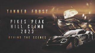 Tanner Foust BTS Pikes Peak Hill Climb 2023