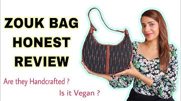 ZOUK BAG HONEST REVIEW | IS IT WORTH IT ? | MADE IN INDIA | Anushtha Kaushik