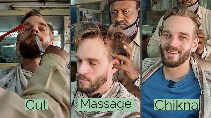 "Finger in Ear" Massage by MOST-EXPENSIVE Barber i...