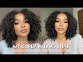 MY CURLY HAIR ROUTINE 2022