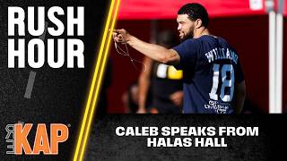 REKAP ® Rush Hour 🚗: Caleb Williams meets with the media; Darnell Wright gets fifth-year option