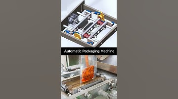 Automatic Packaging Machine  #mechanism #mechanic #machine #automobile #mechanical