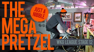 #392. The Zwift Mega Pretzel. Well, just a nibble.