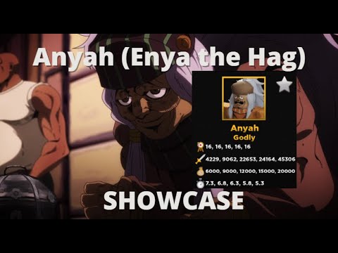 Enya the Hag/ Anyah Showcase Ultimate Tower defense, Roblox