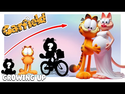 THE GARFIELD 2024 Growing up | Cartoon Wow