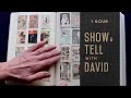 Show & Tell with David // Unintentional ASMR // David Bull + Scrapbook + Studio