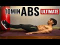 10 min Ultimate Abs Workout | No Equipment Home Exercise