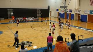 AAU 11U DIV 1 NATIONALS 2016 Birmingham Youngstars vs.Team Takeover (Orange)