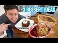How to make a roast dinner #6 | 3 delicious desserts