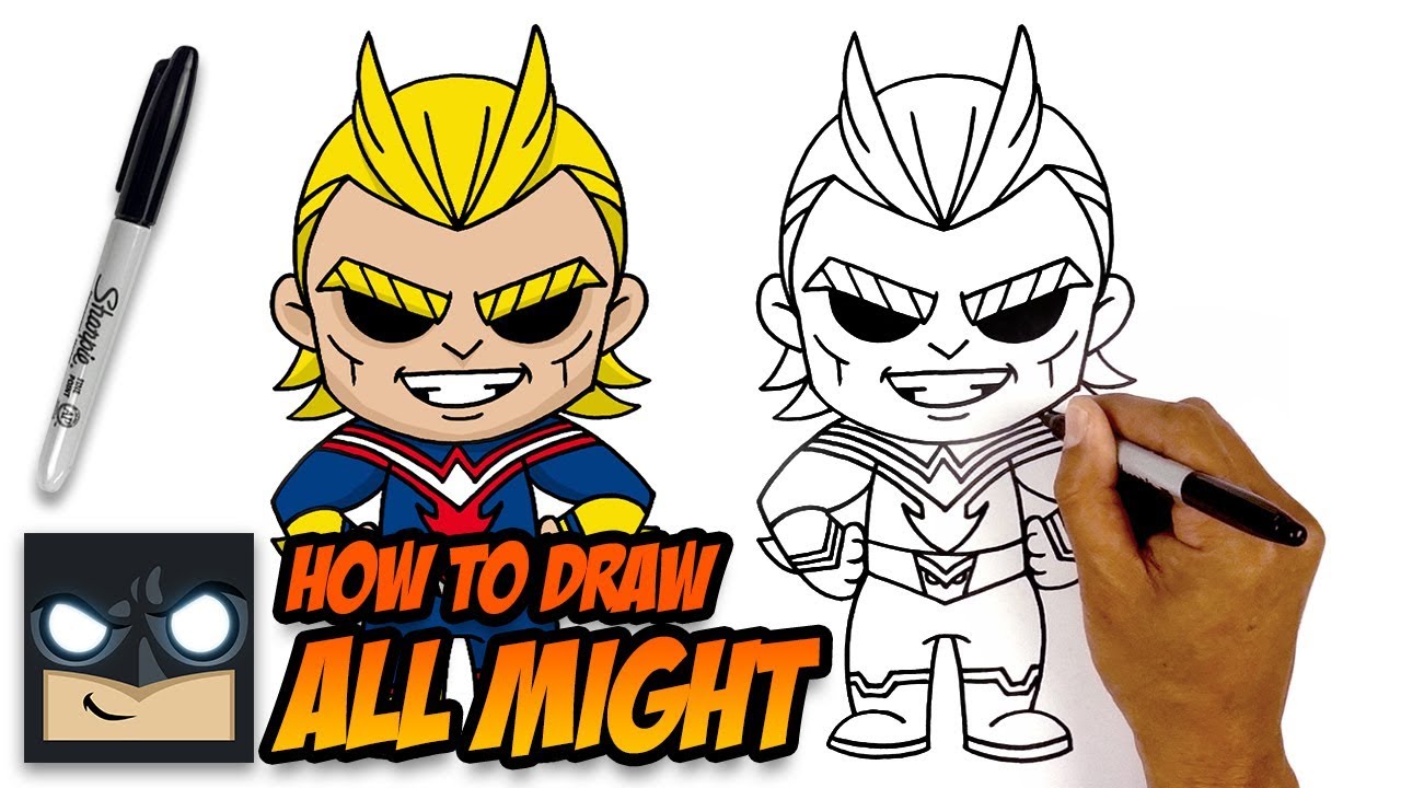 My Hero Academia Drawing Tutorial - How to draw My Hero Academia