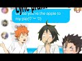 Perfect two lyric prank! |Haikyuu groupchat |Haikyuu texts