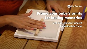 Baby Handprint Footprint Keepsake Kit | DIY Memory Keepsake | Product Review & Tutorial
