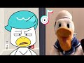 Quaxly reacts to a tiktok loud animation