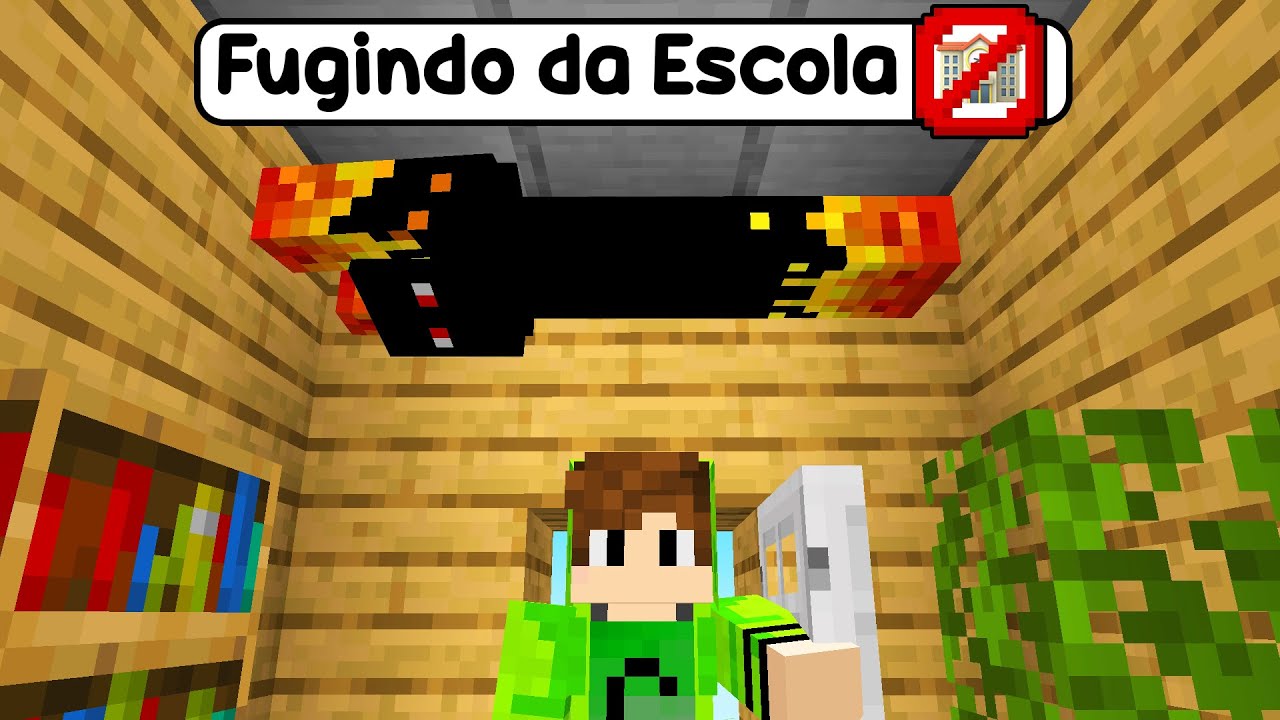 12 Jeitos de Fugir da Escola no Minecraft