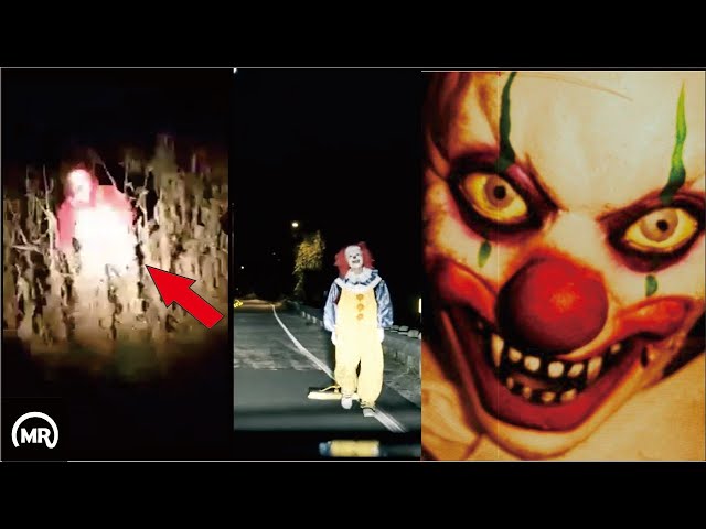 5 Penampakan Badut Pembunuh Asli dan  Menakutkan | Killer clown #part1 class=