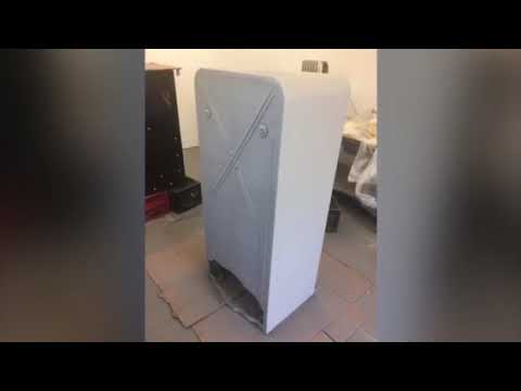 Antique 1954 Frigidaire Refrigerator Restoration. Part 1 - YouTube