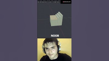 Noob Vs Pro Blender3d Artist 🤩 #blendertips #3dmodeling #shorts