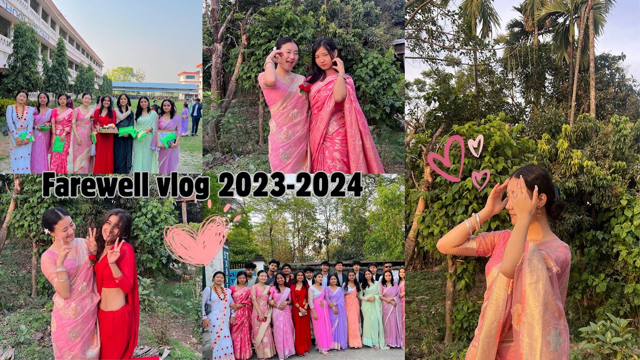 FAREWELL 2023-2024💃 My class 12 farewell vlog! - YouTube