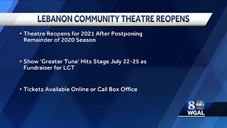 Lebanon Community Theatre reopens Thursday
