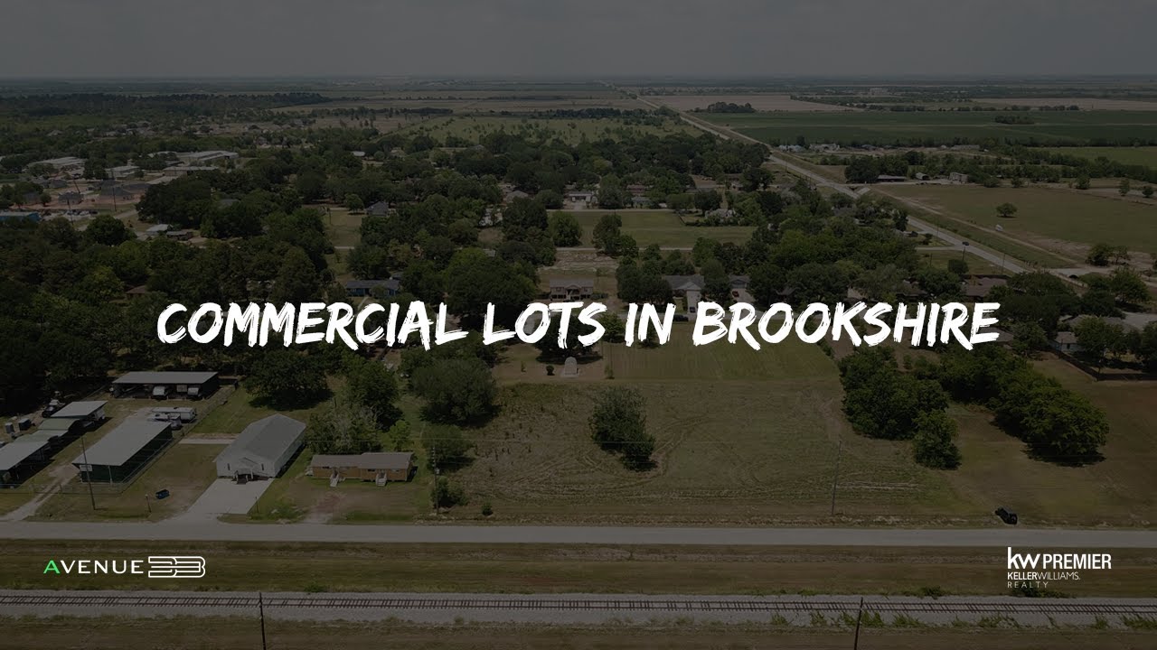 3 Commercial lots in Brookshire TX, alongside HWY 90. YouTube