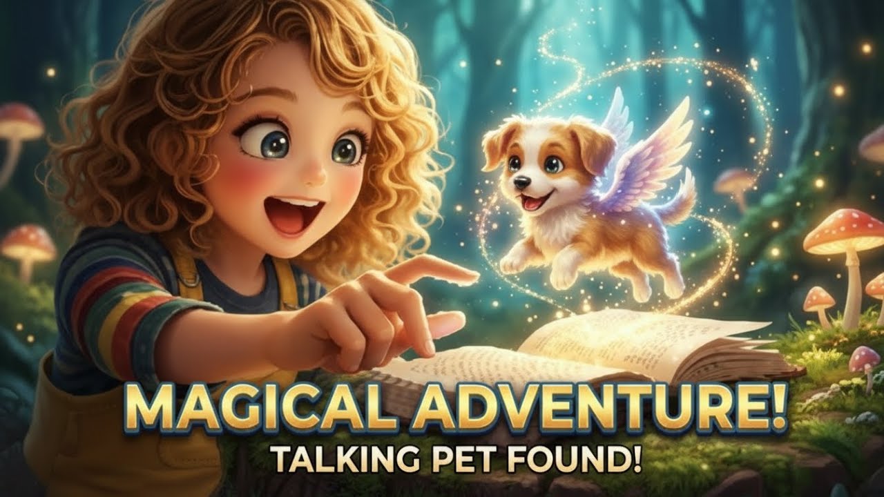 The Day Misa Met a Talking Pet ✨ | 3D Cartoon for Kids