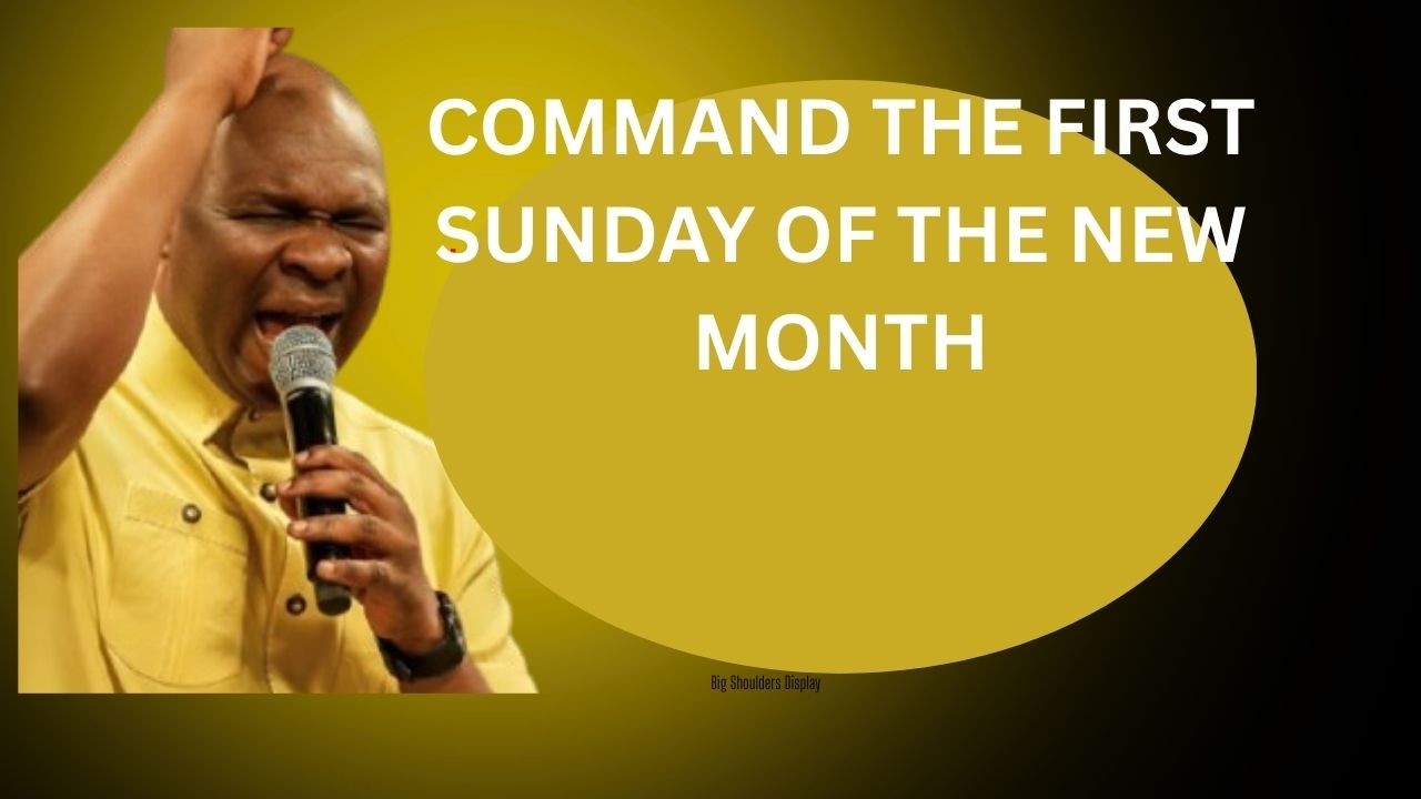 COMMAND THE FIRST SUNDAY OF THE NEW MONTH | APOSTLE JOSHUA SELMAN
