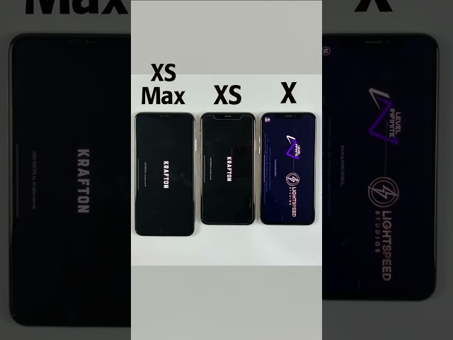 iPhone XS Max vs XS vs X PUBG TEST in 2023 - PUBG MOBILE TEST in 2023